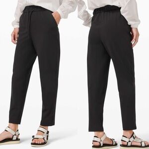 Lululemon Keep Moving 7/8 High-Rise Pants In Black Women's Size 2